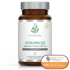 Cytoplan - Vitamin D3 (60) (VEGAN VERSION)